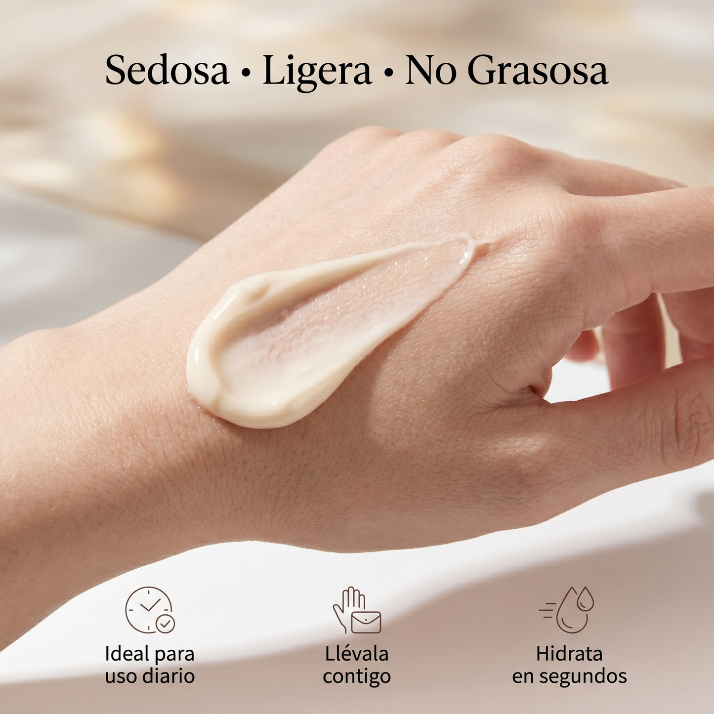 ARUAL Crema Manos Clásica: Hidratación Reparadora para Manos Secas y Agrietadas Sin Sensación Grasosa