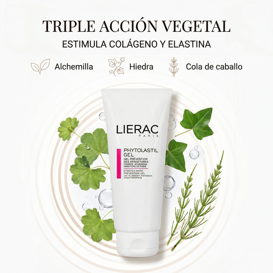 LIERAC Phytolastil Gel Anti Estrías Preventivo Embarazo Mejora Elasticidad y Firmeza de la Piel Crema Corporal Reafirmante