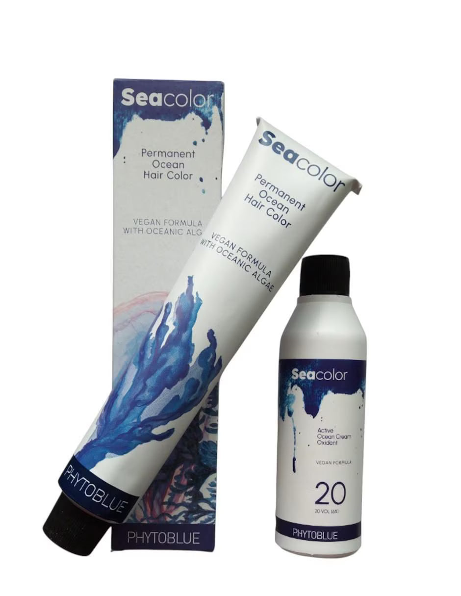 PHYTOBLUE Sea Color: Línea de coloración que realza el tono con acabado brillante.