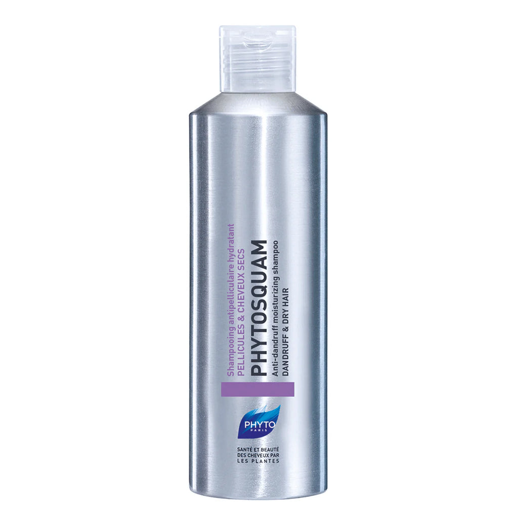 PHYTO PARIS Phytosquame Shampoo Anticaspa para Cabello Graso y Cuero Cabelludo Graso, Purificante y Equilibrante