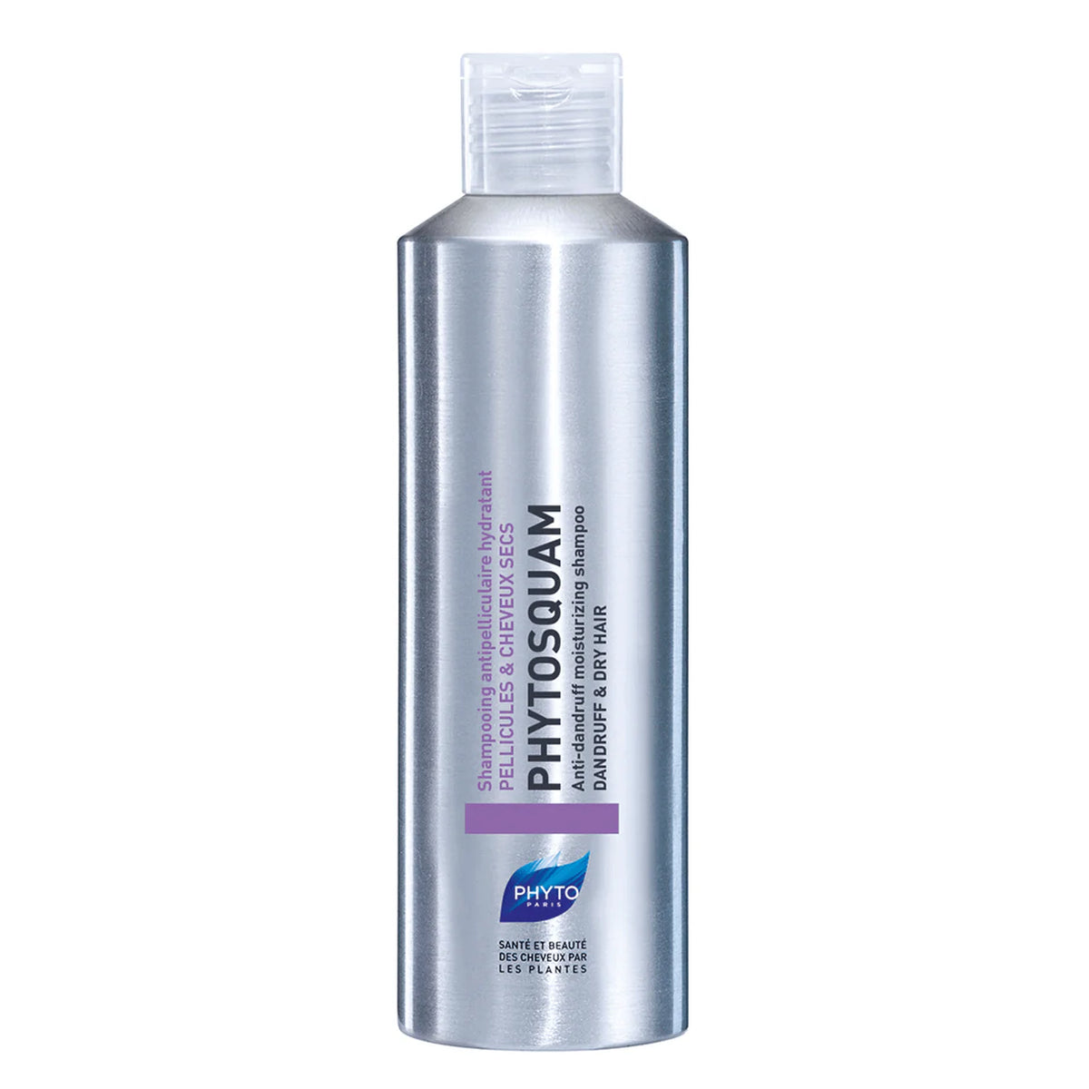 PHYTO PARIS Phytosquame Shampoo Anticaspa para Cabello Graso y Cuero Cabelludo Graso, Purificante y Equilibrante