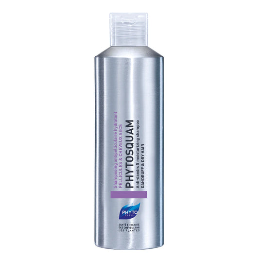 PHYTO PARIS Phytosquame Shampoo Anticaspa para Cabello Graso y Cuero Cabelludo Graso, Purificante y Equilibrante