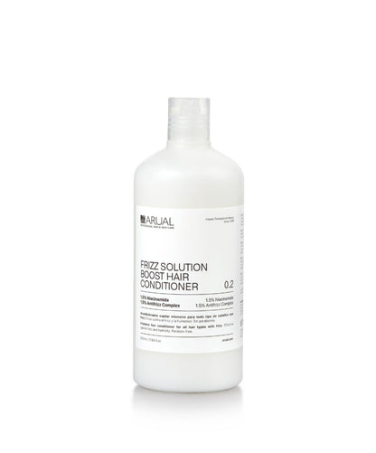 ARUAL Frizz Solution Acondicionador: Desenreda, suaviza y reduce el frizz desde el primer uso.