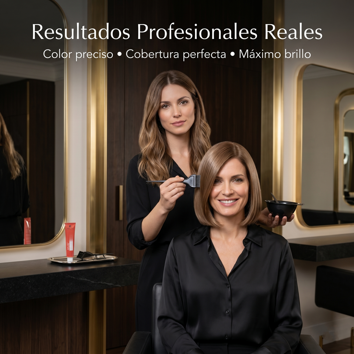 ARUAL Collection Tinte Profesional Permanente + Oxidante | Cobertura Total y Brillo Intenso