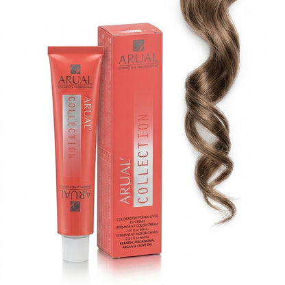 ARUAL Collection Tinte Profesional Permanente + Oxidante | Cobertura Total y Brillo Intenso