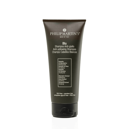 PHILIP MARTIN’S Blu Shampoo Matizador Anti Amarillo para Rubios y Canas 200 ml