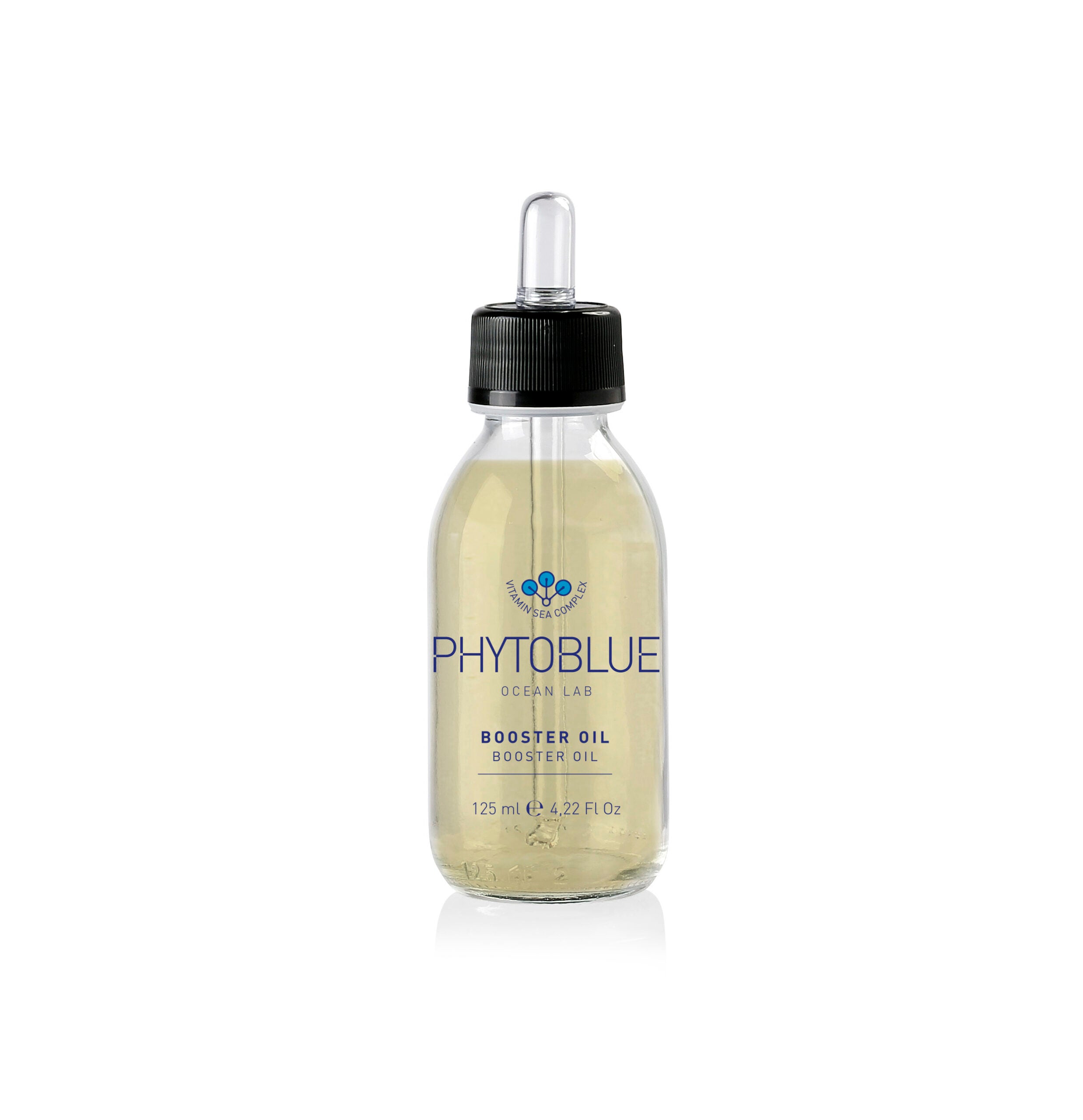 PHYTOBLUE Booster Oil: Aceite potenciador que nutre y amplifica el desempeño de otros tratamientos.