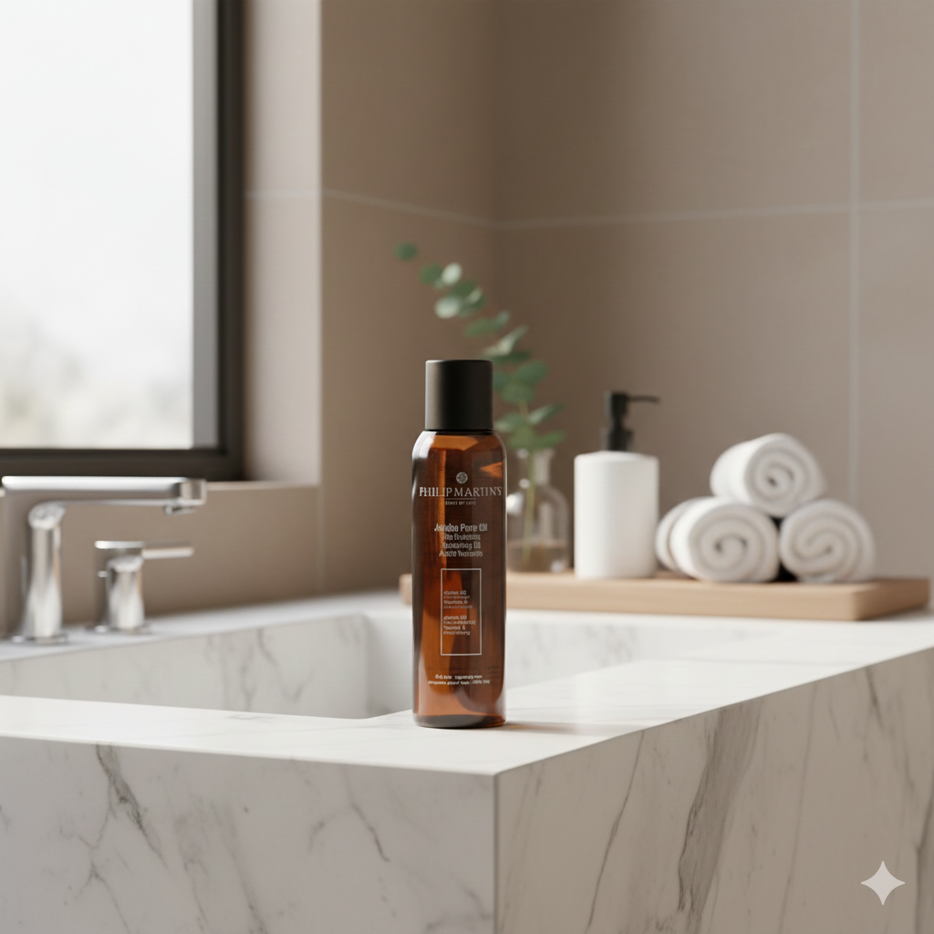 Philip Martin’s Jojoba Pure Oil 100ml | Aceite de Jojoba Multifunción para Cabello, Barba y Piel