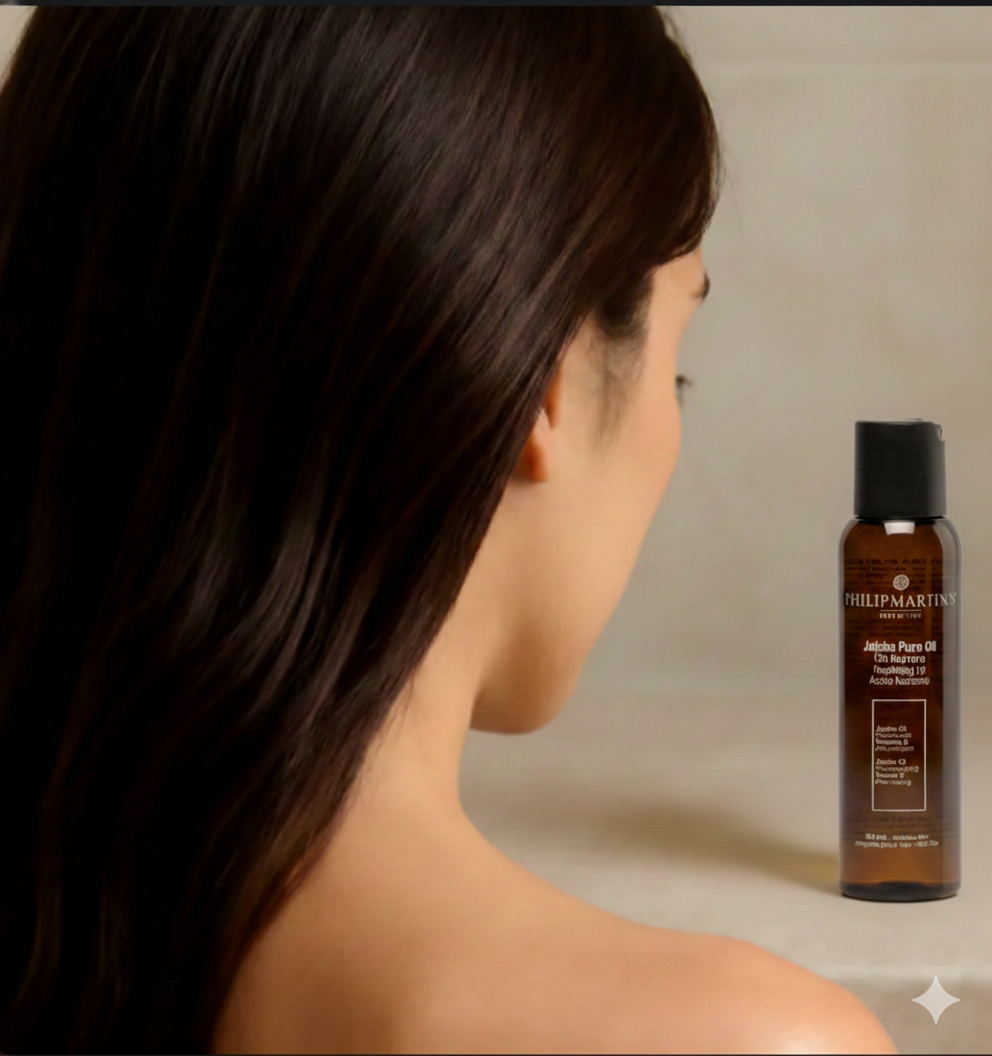 Philip Martin’s Jojoba Pure Oil 100ml | Aceite de Jojoba Multifunción para Cabello, Barba y Piel