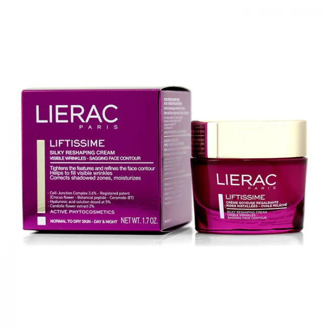 LIERAC Liftissime Crema: Crema efecto “lifting-like” que ayuda a redefinir contornos y aportar firmeza y confort a la piel.