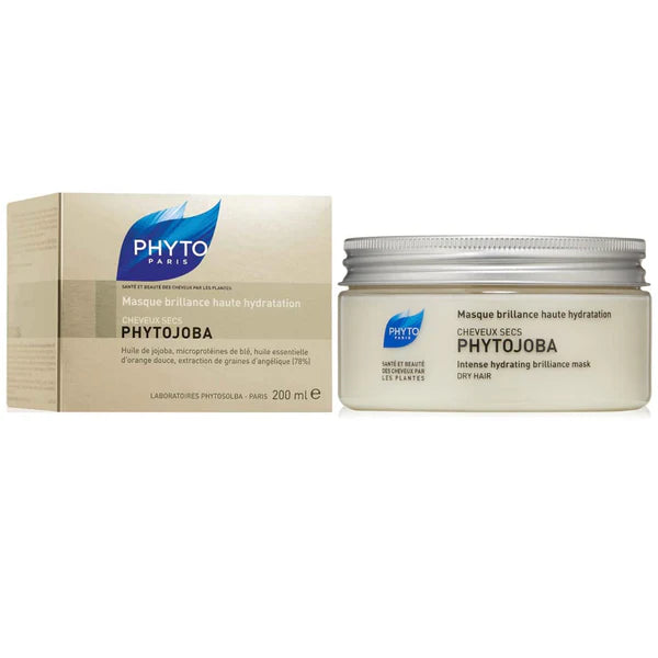 PHYTO PARIS Phytojoba Mask: Mascarilla nutritiva que hidrata a profundidad el cabello seco sin apelmazar y aporta brillo suave.