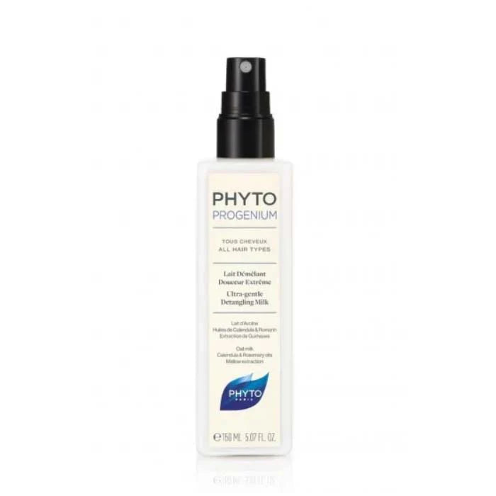 PHYTO PARIS Phytoprogenium Lait 150 ml: Loción desenredante sin enjuague con efecto suavizante y control de frizz.