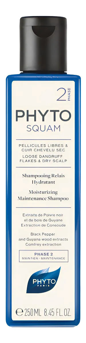 PHYTO PARIS Phytosquame Fase 2: Tratamiento de continuación que ayuda a mantener el cuero cabelludo limpio y balanceado entre lavados.