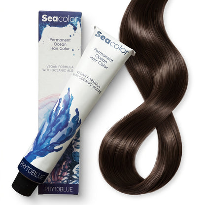 PHYTOBLUE Sea Color Tinte Permanente Profesional Para Cabello Vegano Sin PPD