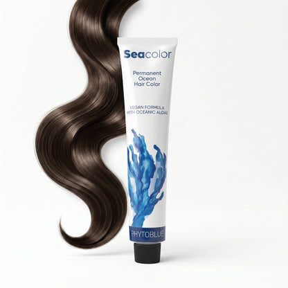 PHYTOBLUE Sea Color Tinte Permanente Profesional Para Cabello Vegano Sin PPD