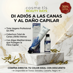 PHYTOBLUE Sea Color Tinte Permanente Profesional Para Cabello Vegano Sin PPD – Cobertura Total de Canas, Coloración Capilar de Larga Duración con Algas Mediterráneas, Brillo Intenso y Protección de Fibra Capilar