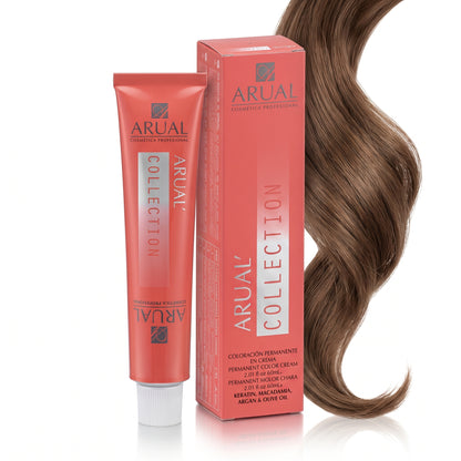 ARUAL Collection Tinte Profesional Permanente + Oxidante | Cobertura Total y Brillo Intenso