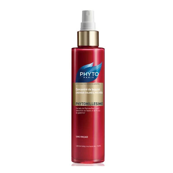 PHYTO PARIS Phytomillesime Concentrado Leave In para Cabello Teñido y con Mechas | Tratamiento Sin Enjuague Antifrizz con Hidratación, Brillo y Protección del Color