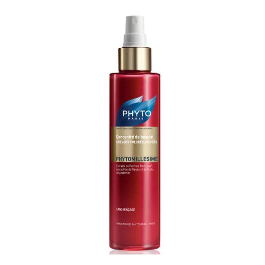 PHYTO PARIS Phytomillesime Concentrado Leave In para Cabello Teñido y con Mechas | Tratamiento Sin Enjuague Antifrizz con Hidratación, Brillo y Protección del Color