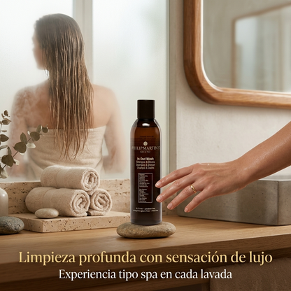 PHILIP MARTIN’S In Oud Wash Shampoo Purificador 250ml | Limpieza sensorial y brillo