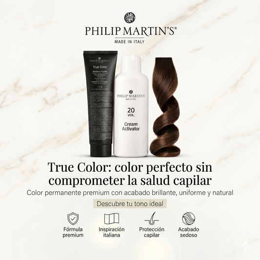 PHILIP MARTIN’S True Color Tinte Profesional Permanente 100% Cobertura Canas