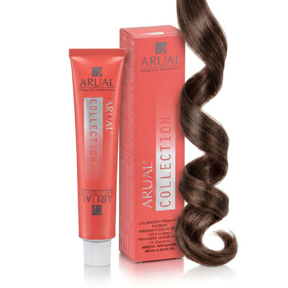 ARUAL Collection Tinte Profesional Permanente + Oxidante | Cobertura Total y Brillo Intenso