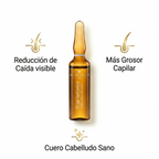 Philip Martin's Scalp Nutriment Professional Ampolletas - Tratamiento Anti-Caída Capilar Profesional, Ampollas para Cabello Fino y Debilitado por Estrés (Ortiga Orgánica, Células Madre), 12 Piezas, Made in Italy
