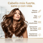 ARUAL Ampolletas Anticaída Regeneradoras Con Queratina Tratamiento Intensivo Fortalecedor Para Cabello Débil Quebradizo y Dañado 8 Ampolletas de 10ml