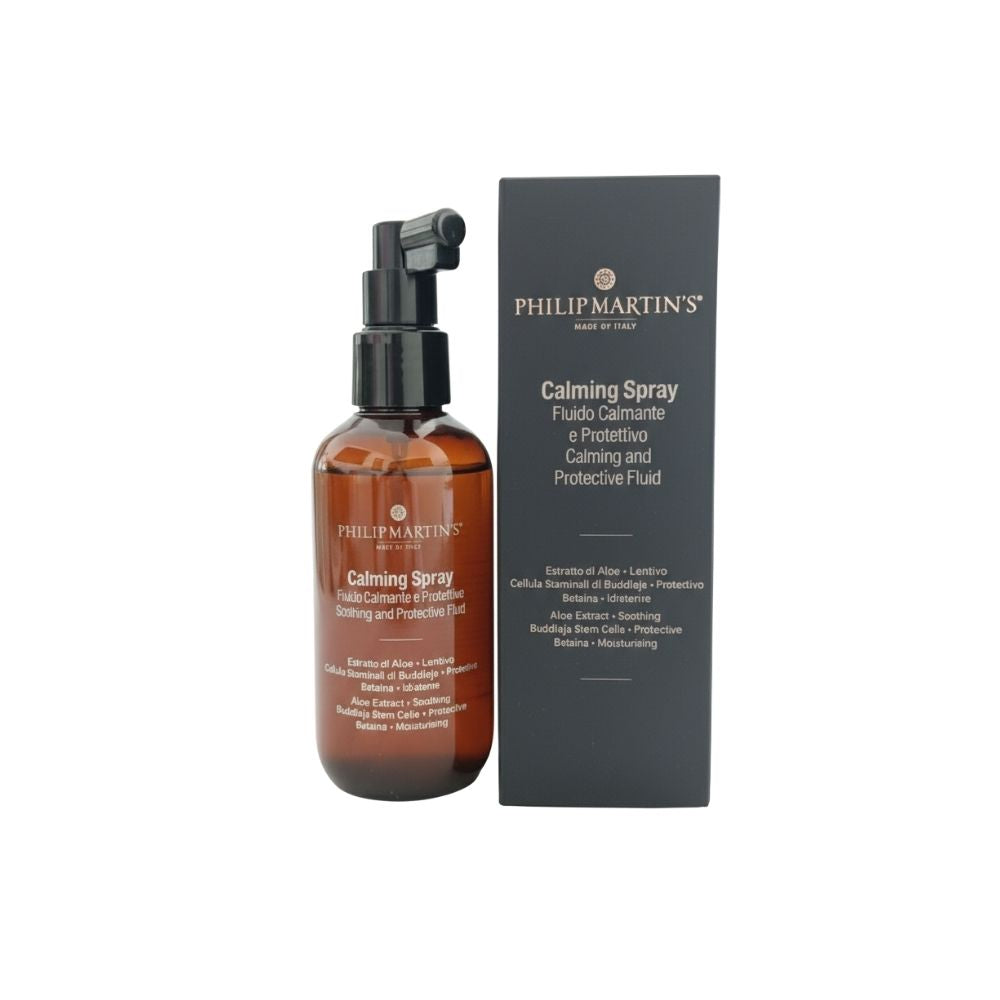 PHILIP MARTIN’S Calming Spray: Bruma calmante que refresca y alivia sensibilidad. Tratamiento Capilar.
