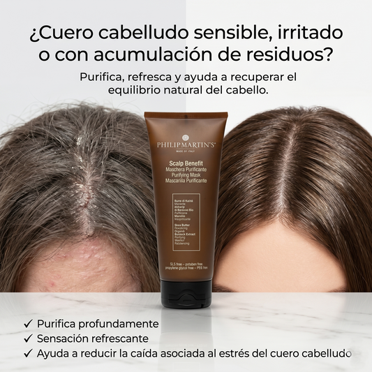 Mascarilla Capilar Purificante Philip Martin's Scalp Benefit para Cuero Cabelludo Sensible