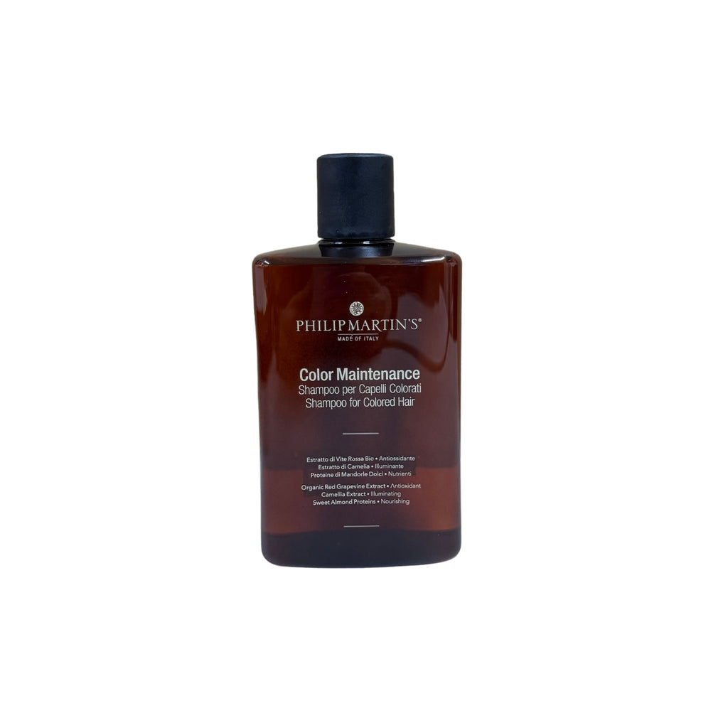 PHILIP MARTIN’S Color Maintenance Shampoo: Protege y prolonga la intensidad del color.