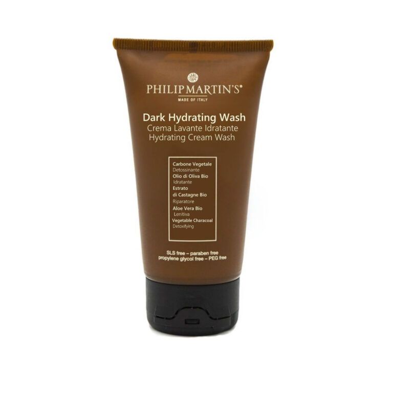 PHILIP MARTIN’S Dark Hydrating Wash: Hidratación para cabello oscuro, brillo y suavidad.