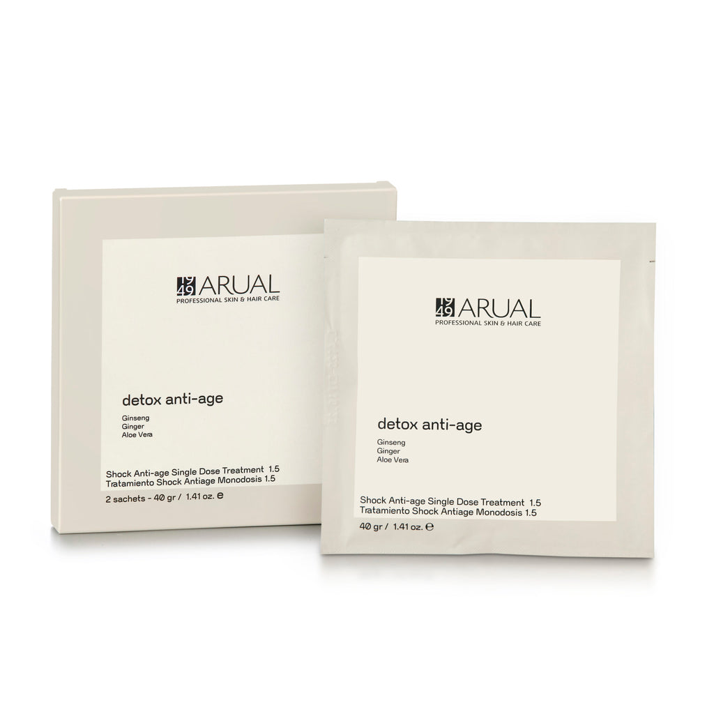 ARUAL Detox Tratamiento Shock: Reestructuración rápida para fibra castigada.