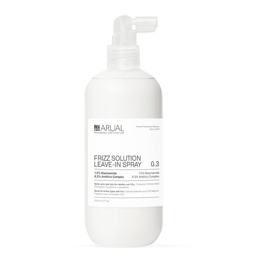 ARUAL Frizz Spray Leave-in Antifrizz con Protección Térmica 200 ml | Control del Frizz