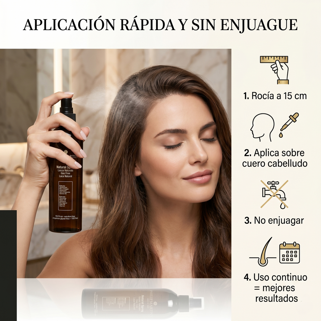 Philip Martin’s Scalp Nutriment Spray Anticaída | Tratamiento Capilar Profesional para Fortalecer y Estimular el Crecimiento del Cabello