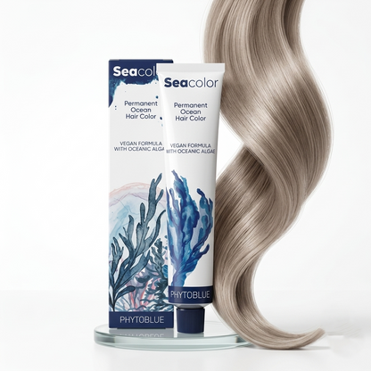 PHYTOBLUE Sea Color Tinte Permanente Profesional Para Cabello Vegano Sin PPD