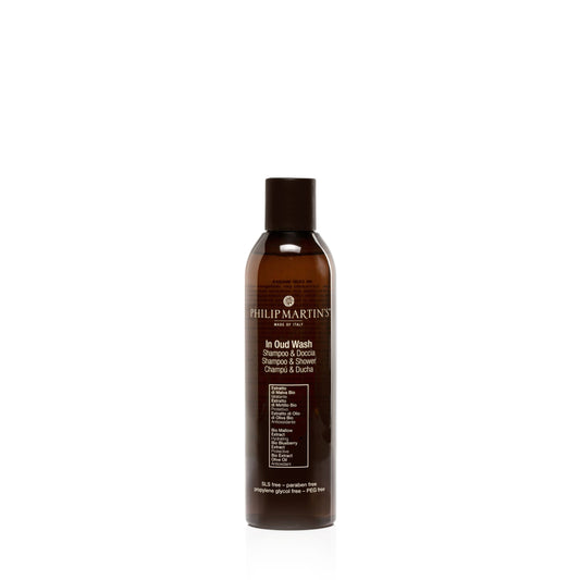 PHILIP MARTIN’S In Oud Wash Shampoo Purificador 250ml | Limpieza sensorial y brillo