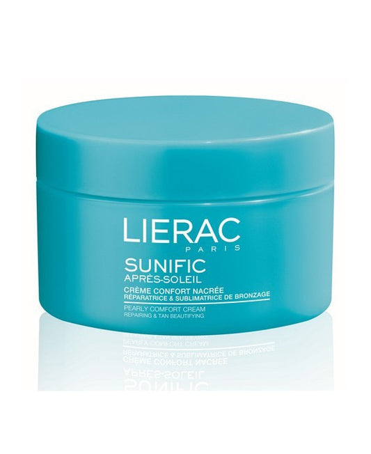 LIERAC Crema corporal Nacarada: Hidratante iluminadora con destellos sutiles que sublima la luminosidad del rostro.