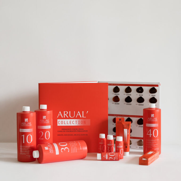 ARUAL Oxigenada 20 VOL TAMAÑO PROFESIONAL: Peróxido estabilizado para servicios de coloración de cobertura y matiz.