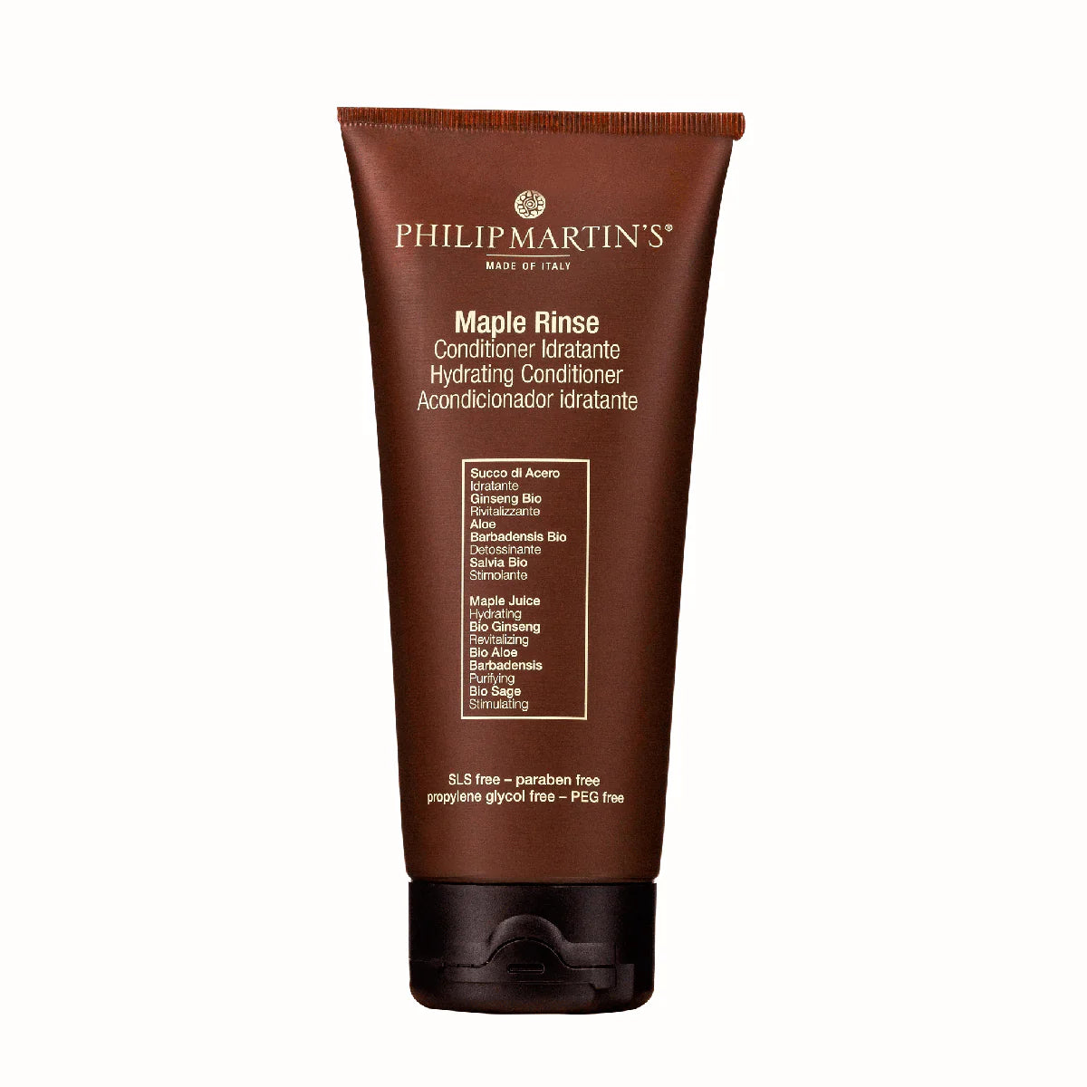 PHILIP MARTIN’S Maple Aqua Rinse Mascarilla: Acondiciona y desenreda con ligereza.