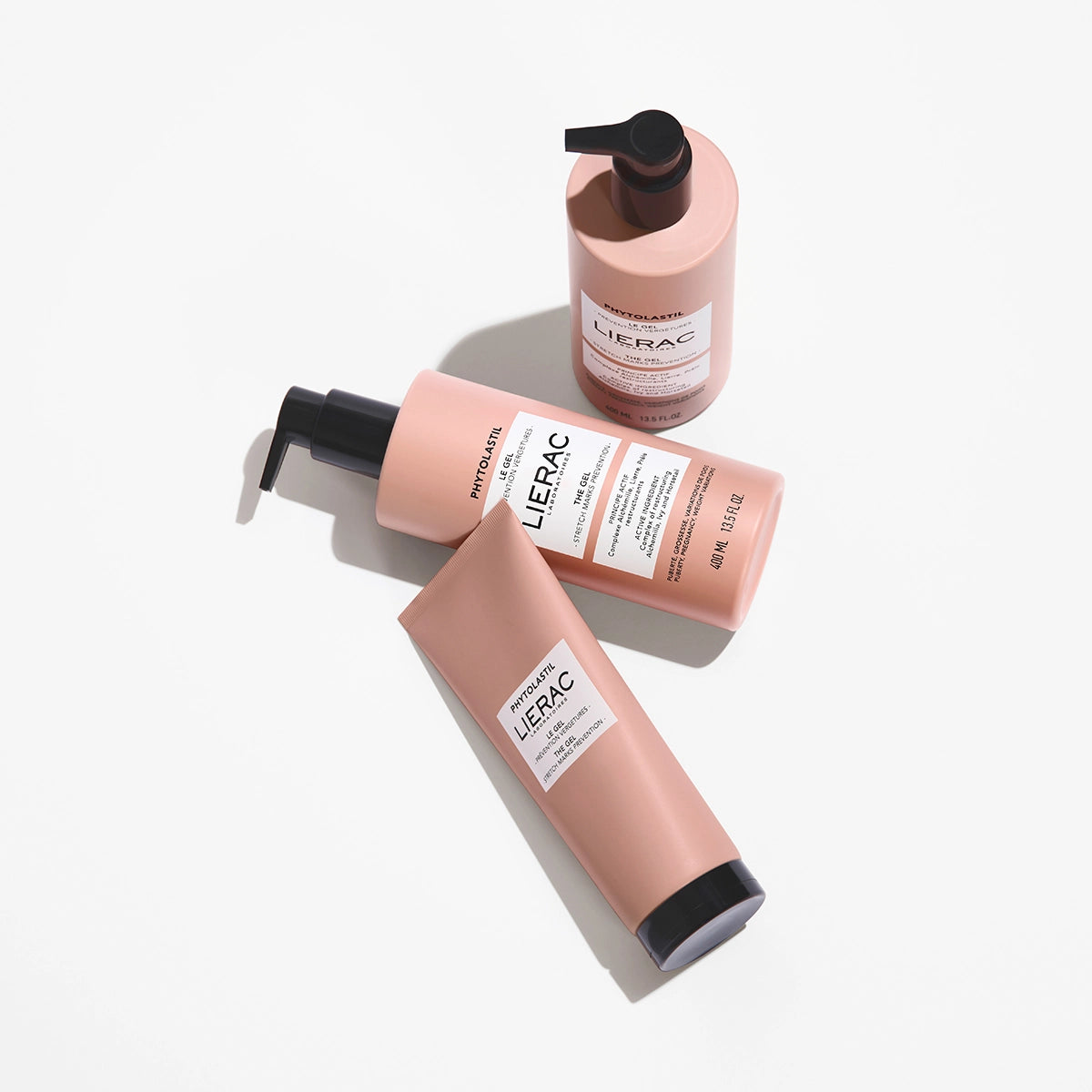 LIERAC Phytolastil Gel: Gel preventivo que mejora la elasticidad y refuerza la piel en zonas propensas a estrías.