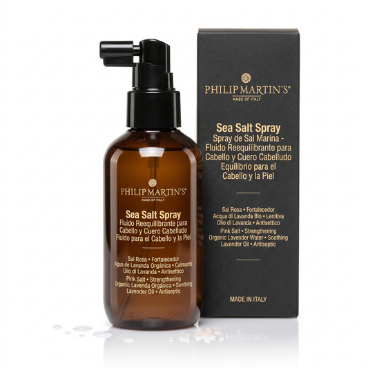 PHILIP MARTIN’S Sea Salt Spray Antifrizz Para Textura y Volumen Profesional 150 ml Tratamiento Capilar.