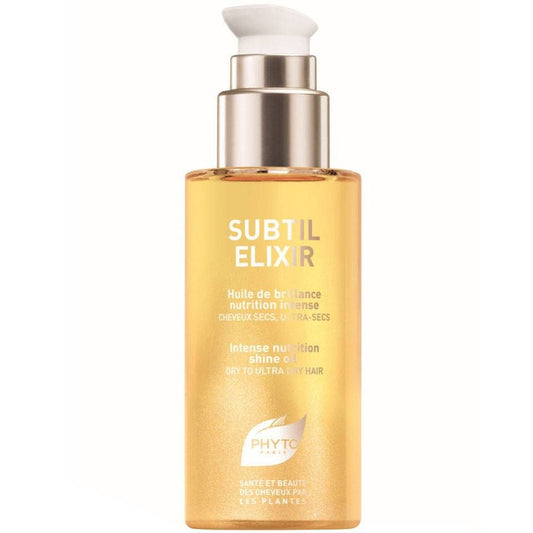 PHYTO PARIS Subtil Elixir: Aceite pre-lavado de nutrición intensa que suaviza y aporta brillo sedoso a medios y puntas.
