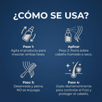 PHYTOBLUE Bi-Phase Acondicionador Bifásico Profesional Sin Enjuague Para Cabello Dañado y Seco Desenredante Instantáneo Hidratación Profunda Reparación Capilar y Control Antifrizz. Tratamiento Capilar.