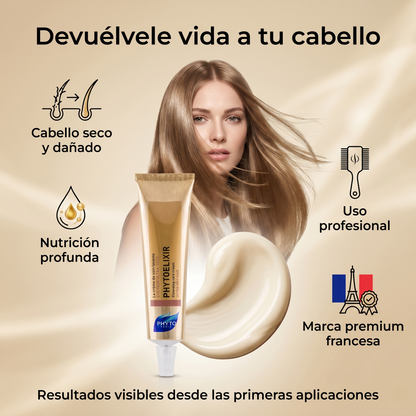 PHYTO PARIS Phytoelixir Crema Lavante Nutritiva para Cabello Muy Seco e Hidratación Profunda