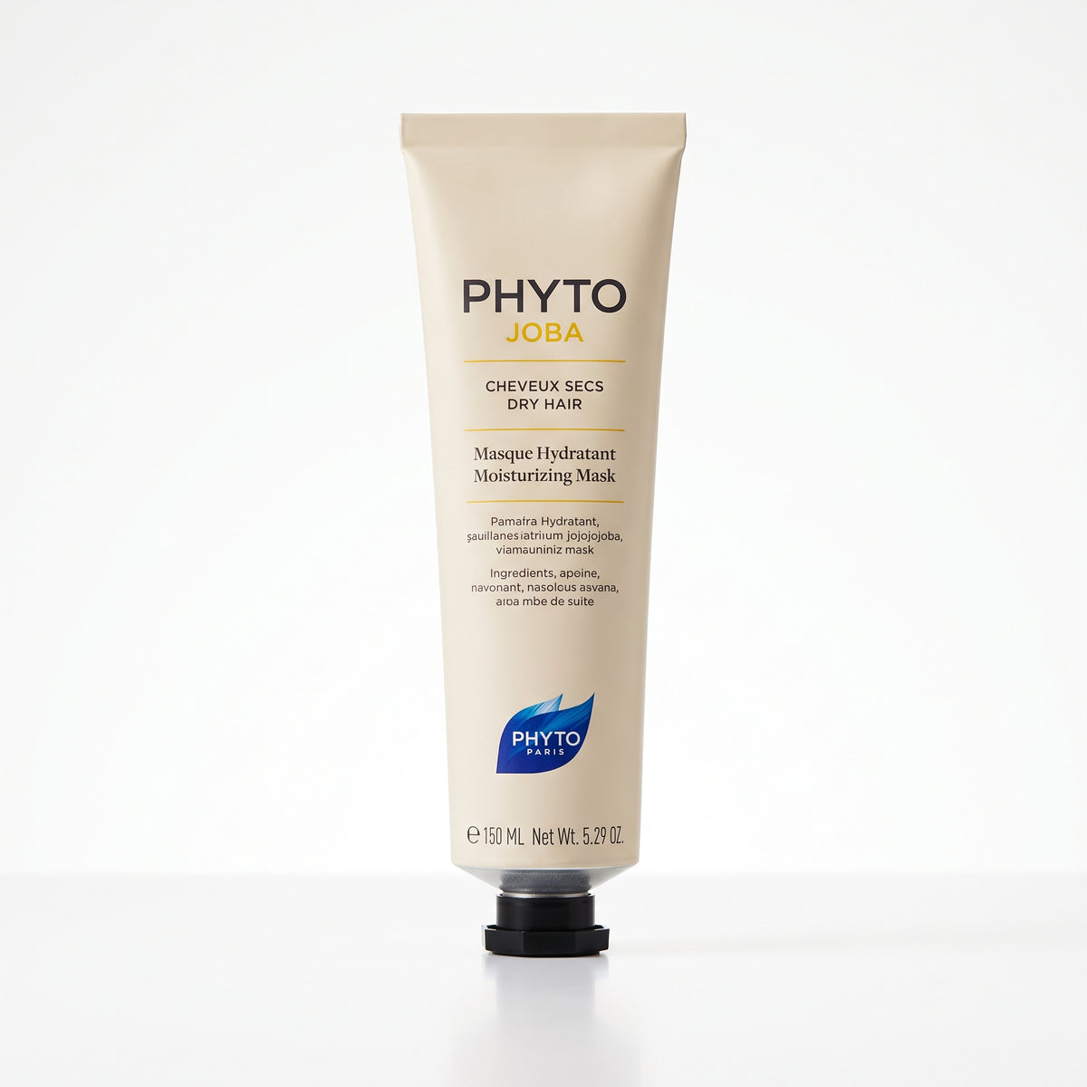 PHYTO PARIS Phytojoba Mask Mascarilla Hidratante para Cabello Seco con Aceite de Jojoba y Brillo Intenso