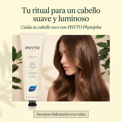 PHYTO PARIS Phytojoba Mask Mascarilla Hidratante para Cabello Seco con Aceite de Jojoba y Brillo Intenso