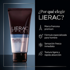 LIERAC Homme Gel Facial Antifatiga Hombre Hidratante Energizante 50 ml