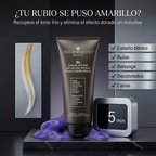 PHILIP MARTIN’S Blu Shampoo Matizador Anti Amarillo para Rubios y Canas 200 ml