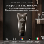 PHILIP MARTIN’S Blu Shampoo Matizador Anti Amarillo para Rubios y Canas 200 ml